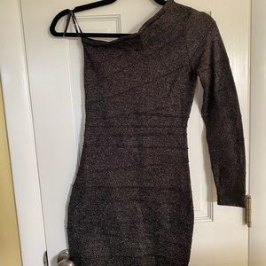 Forever 21 one shoulder cocktail dress